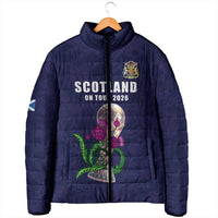 Custom Football Scotland Padded Jacket On Tour 2026