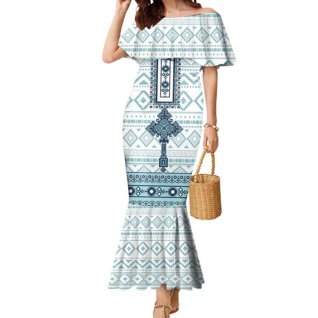 Eritrea Mermaid Dress Eritrean Cross Mix Tilet Pattern