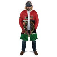 Personalized Libya Independence Day Cloak Pomegranate Blossom With Libyan Seal - Wonder Print Shop