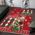 Slovakia Christmas Area Rug Brown Bear Mix Argyle Pattern - Wonder Print Shop