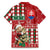 Personalised Slovakia Christmas Family Matching Puletasi and Hawaiian Shirt Brown Bear Mix Argyle Pattern - Wonder Print Shop