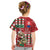 Personalised Slovakia Christmas Kid T Shirt Brown Bear Mix Argyle Pattern - Wonder Print Shop