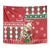 Slovakia Christmas Tapestry Brown Bear Mix Argyle Pattern