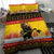 Personalised Germany Christmas Bedding Set Merry Krampus - Wonder Print Shop