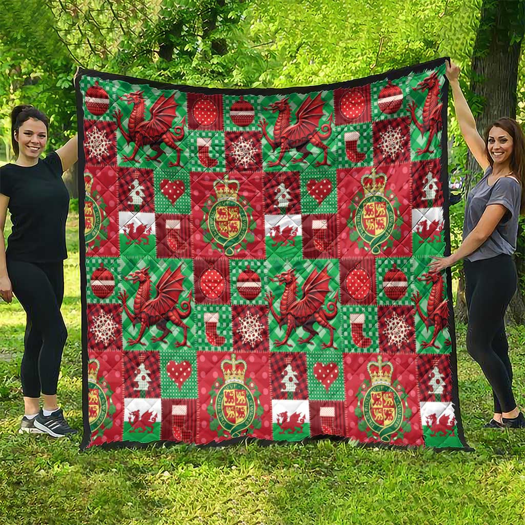 Wales Christmas Patchwork Quilt - Wonder Print Shop