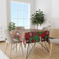 Wales Christmas Patchwork Tablecloth - Wonder Print Shop