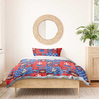 Slovakia Christmas Patchwork Bedding Set - Wonder Print Shop