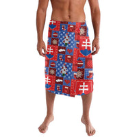 Slovakia Christmas Patchwork Lavalava - Wonder Print Shop