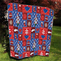 Slovakia Christmas Patchwork Quilt - Wonder Print Shop