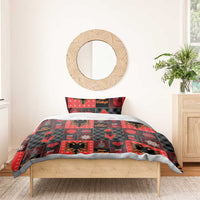 Albania Christmas Patchwork Bedding Set - Wonder Print Shop