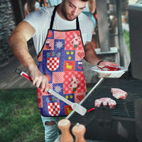 Croatia Christmas Patchwork Apron - Wonder Print Shop