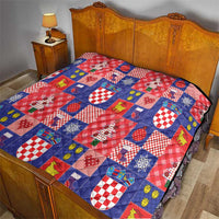 Croatia Christmas Patchwork Quilt - Wonder Print Shop