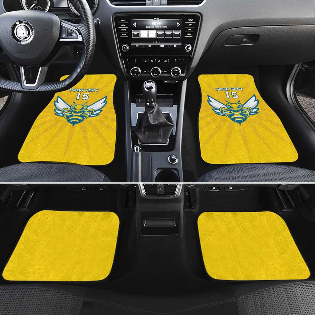 Custom Rwanda Football Car Mats Go Amavubi