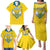 Custom Rwanda Football Family Matching Puletasi and Hawaiian Shirt Go Amavubi