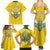 Custom Rwanda Football Family Matching Summer Maxi Dress and Hawaiian Shirt Go Amavubi - Wonder Print Shop