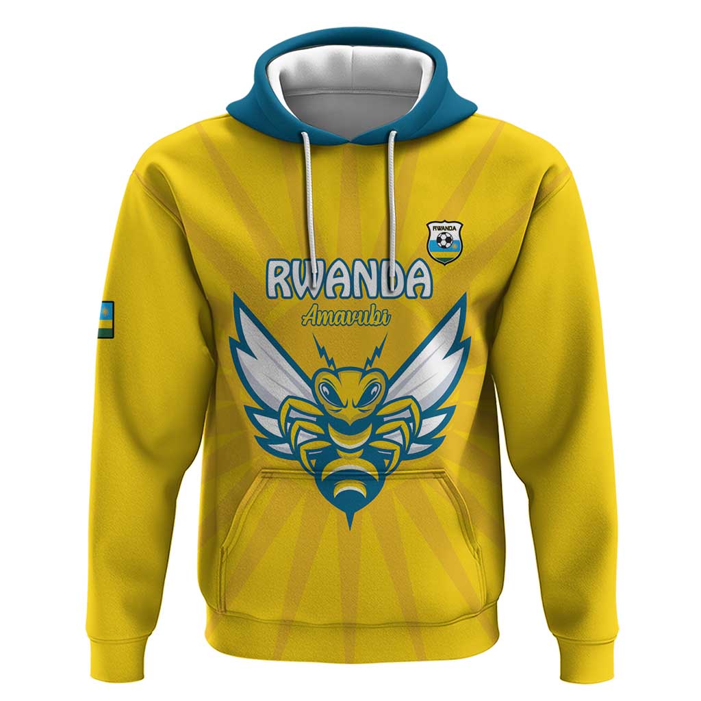 Custom Rwanda Football Hoodie Go Amavubi - Wonder Print Shop