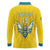 Custom Rwanda Football Long Sleeve Polo Shirt Go Amavubi - Wonder Print Shop