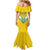 Custom Rwanda Football Mermaid Dress Go Amavubi - Wonder Print Shop