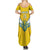 Custom Rwanda Football Summer Maxi Dress Go Amavubi