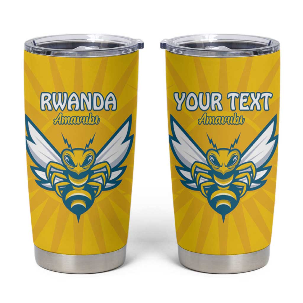 Custom Rwanda Football Tumbler Cup Go Amavubi