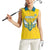 Custom Rwanda Football Women Sleeveless Polo Shirt Go Amavubi