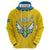 Custom Rwanda Football Zip Hoodie Go Amavubi - Wonder Print Shop