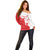 Custom Tunisia Football Off Shoulder Sweater Go Eagles of Carthage