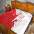 Custom Tunisia Football Quilt Go Eagles of Carthage - Wonder Print Shop