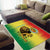 Custom Senegal Football Area Rug Go Lions of Teranga