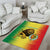 Custom Senegal Football Area Rug Go Lions of Teranga