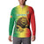 Custom Senegal Football Button Sweatshirt Go Lions of Teranga