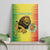 Custom Senegal Football Canvas Wall Art Go Lions of Teranga