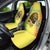 Custom Senegal Football Car Seat Cover Go Lions of Teranga