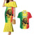 Custom Senegal Football Couples Matching Mermaid Dress and Hawaiian Shirt Go Lions of Teranga