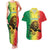 Custom Senegal Football Couples Matching Tank Maxi Dress and Hawaiian Shirt Go Lions of Teranga