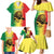 Custom Senegal Football Family Matching Mermaid Dress and Hawaiian Shirt Go Lions of Teranga - Wonder Print Shop