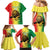 Custom Senegal Football Family Matching Mermaid Dress and Hawaiian Shirt Go Lions of Teranga - Wonder Print Shop