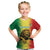 Custom Senegal Football Kid T Shirt Go Lions of Teranga - Wonder Print Shop