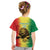 Custom Senegal Football Kid T Shirt Go Lions of Teranga - Wonder Print Shop