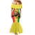 Custom Senegal Football Mermaid Dress Go Lions of Teranga - Wonder Print Shop