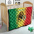 Custom Senegal Football Quilt Go Lions of Teranga - Wonder Print Shop