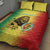 Custom Senegal Football Quilt Bed Set Go Lions of Teranga - Wonder Print Shop