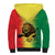 Custom Senegal Football Sherpa Hoodie Go Lions of Teranga - Wonder Print Shop