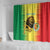 Custom Senegal Football Shower Curtain Go Lions of Teranga - Wonder Print Shop