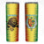 Custom Senegal Football Skinny Tumbler Go Lions of Teranga - Wonder Print Shop