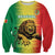 Custom Senegal Football Sweatshirt Go Lions of Teranga - Wonder Print Shop