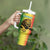 Custom Senegal Football Tumbler With Handle Go Lions of Teranga - Wonder Print Shop