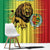 Custom Senegal Football Window Curtain Go Lions of Teranga - Wonder Print Shop