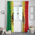 Custom Senegal Football Window Curtain Go Lions of Teranga - Wonder Print Shop