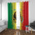 Custom Senegal Football Window Curtain Go Lions of Teranga - Wonder Print Shop